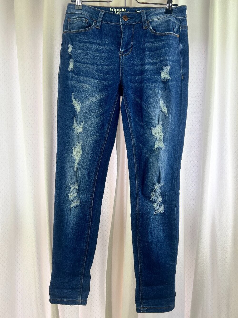 Hippie Laundry Mid Rise Skinny Jeans Women's Size 5 Ripped Jeans